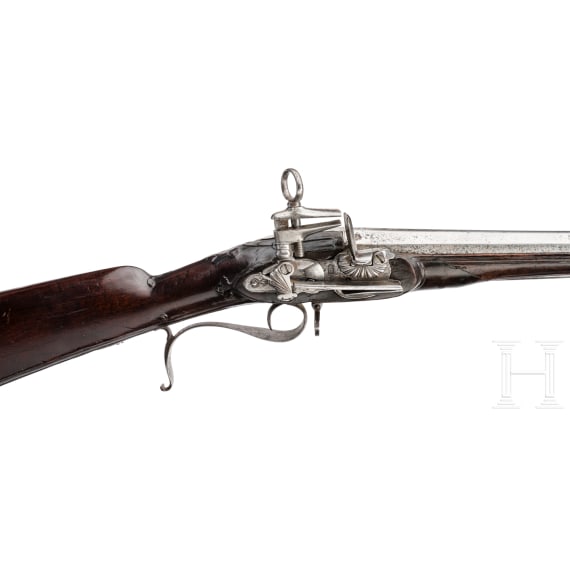 A Spanish miqueletlock shotgun, um 1780