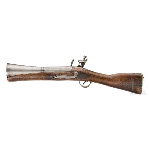 A French flintlock blunderbuss, Morville (?), c. 1800