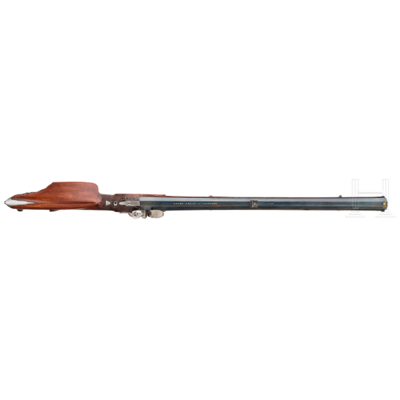 A flintlock target rifle, Georg Greis in Munich, circa 1830