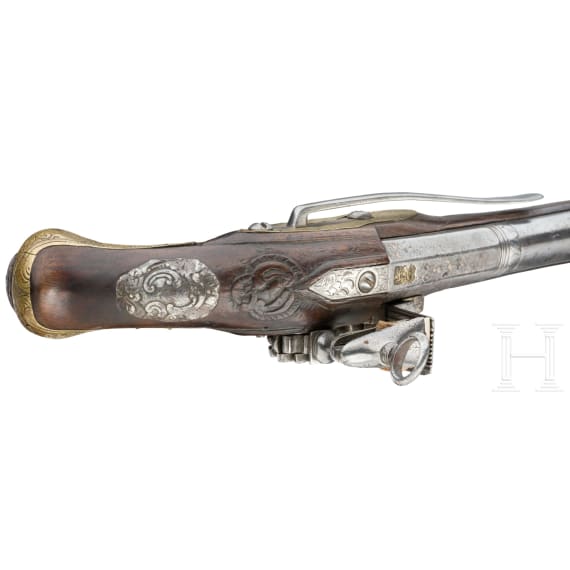 Miquelet-lock travel pistol, probably Naples, circa 1780
