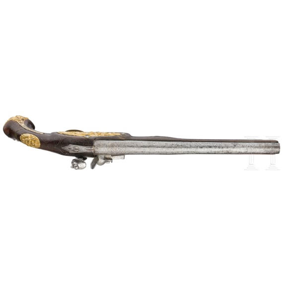 A flintlock pistol for export to the Orient, Limouzin-Lamotte, St &Eacute;tienne, circa 1780