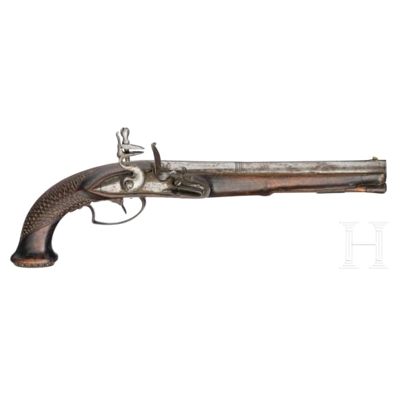 A pair of flintlock pistols, Paul Psener in Bratislava (SK), circa 1800