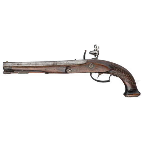 A pair of flintlock pistols, Paul Psener in Bratislava (SK), circa 1800