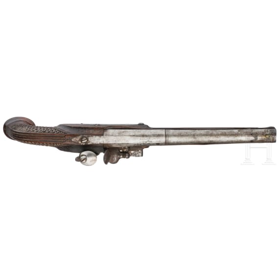 A pair of flintlock pistols, Paul Psener in Bratislava (SK), circa 1800