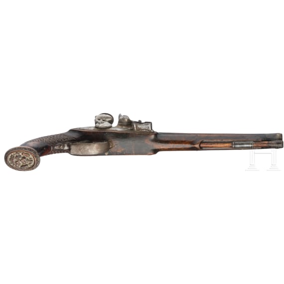 A pair of flintlock pistols, Paul Psener in Bratislava (SK), circa 1800