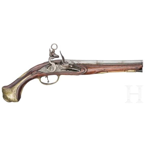 A miquelet-lock pistol, Eudal Pouvs in Barcelona, circa 1820