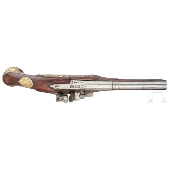 A miquelet-lock pistol, Eudal Pouvs in Barcelona, circa 1820