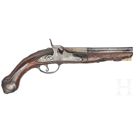 Perkussionspistole, Italien, um 1780