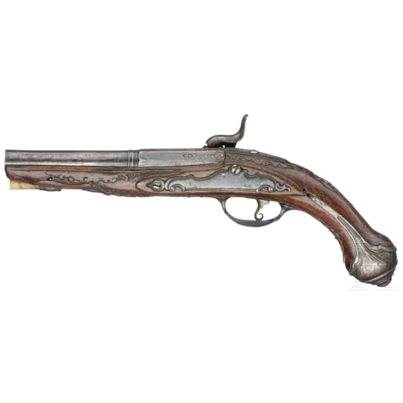 Perkussionspistole, Italien, um 1780