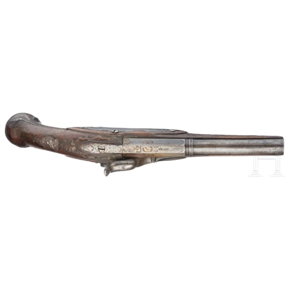 Perkussionspistole, Italien, um 1780