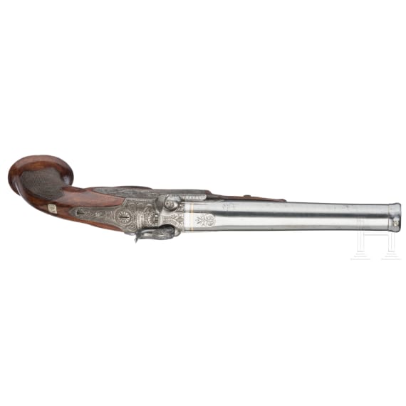 A percussion pistol, Diwisch in Br&uuml;nn (CZ), circa 1860