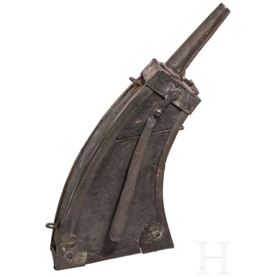 Musketier-Pulverflasche, deutsch, um 1620
