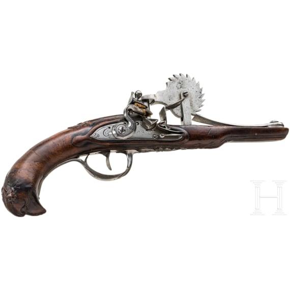 A French flintlock eprouvette, circa 1780