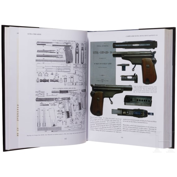 Zwei B&auml;nde von Leonardo M. Antaris, "Astra Firearms and Selected Competitors" und "Star Firearms"