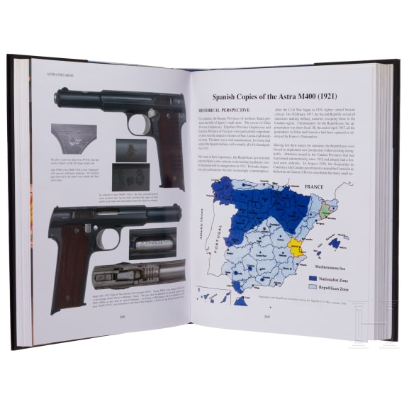 Zwei B&auml;nde von Leonardo M. Antaris, "Astra Firearms and Selected Competitors" und "Star Firearms"