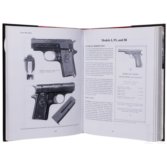 Zwei B&auml;nde von Leonardo M. Antaris, "Astra Firearms and Selected Competitors" und "Star Firearms"