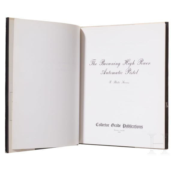 Two books: "The Browning High Power"; "J.P. Sauer & Sohn"