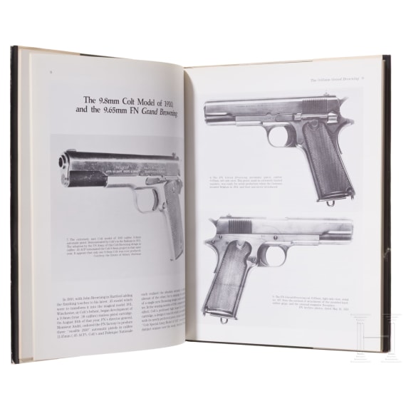 Two books: "The Browning High Power"; "J.P. Sauer & Sohn"