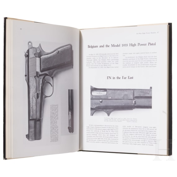 Two books: "The Browning High Power"; "J.P. Sauer & Sohn"