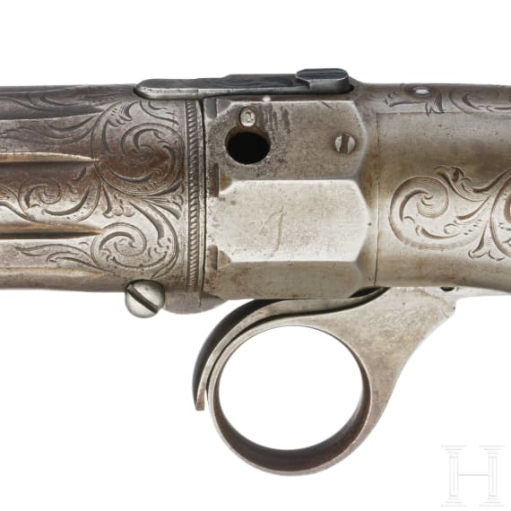 B&uuml;ndelrevolver Robbins & Lawrence Leonard's Pattern, 1849
