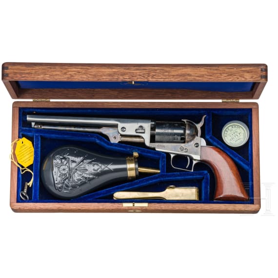 Colt Navy 1851, Series II, in Kassette, 1971