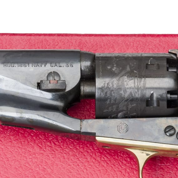 A Uberti Mod. Colt 1861 Navy, in box