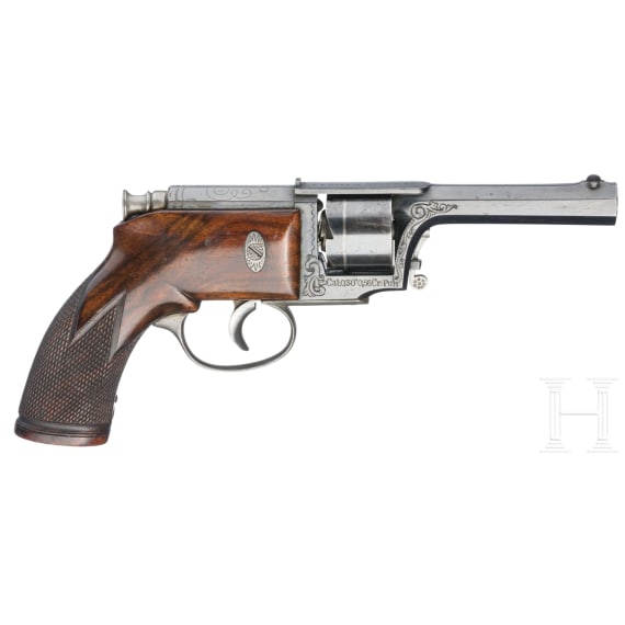 A Dreyse needle-fire revolver, ca. 1870