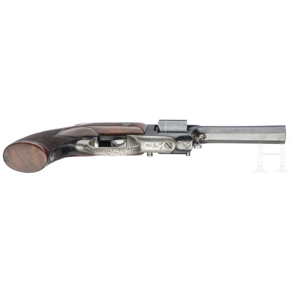 A Dreyse needle-fire revolver, ca. 1870