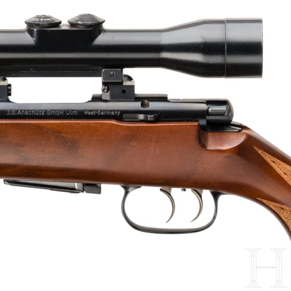 Stutzen Ansch&uuml;tz, Mod.1733, mit ZF Zeiss Jena