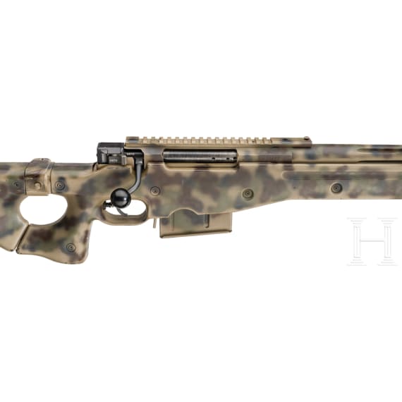 An Accuracy International Mod. AWSMF, in case