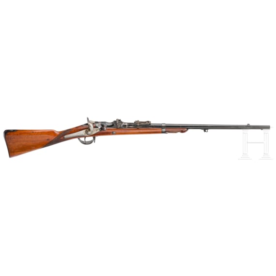 Einzellader B&uuml;chse, umgebaut aus Albini-Braendlin Gewehr Mod. 1867