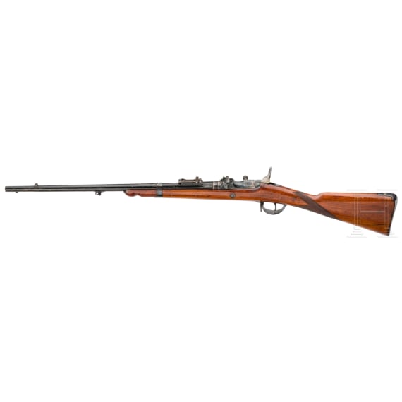 Einzellader B&uuml;chse, umgebaut aus Albini-Braendlin Gewehr Mod. 1867