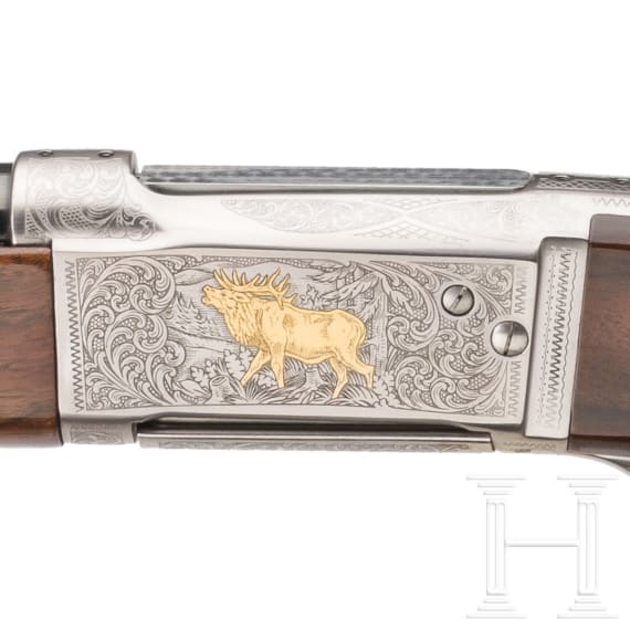 Savage Repetierb&uuml;chse 99CE "Centennial Edition", in Pr&auml;sentationskoffer