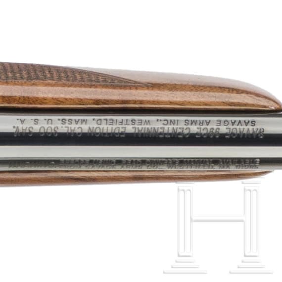 Savage Repetierb&uuml;chse 99CE "Centennial Edition", in Pr&auml;sentationskoffer