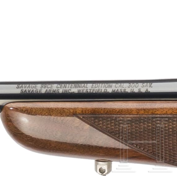 Savage Repetierb&uuml;chse 99CE "Centennial Edition", in Pr&auml;sentationskoffer