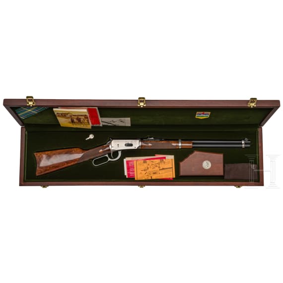 A Winchester Mod. 94, "Alberta Diamond Jubilee", in case
