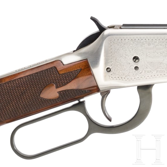 A Winchester Mod. 94, "Alberta Diamond Jubilee", in case