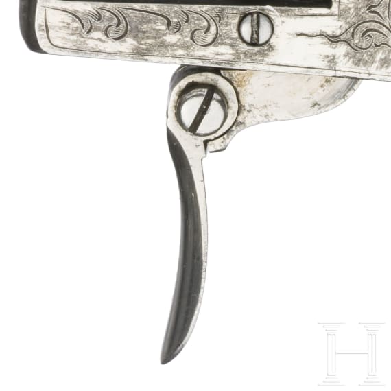 A cased Bulldog-Revolver by an unknown maker