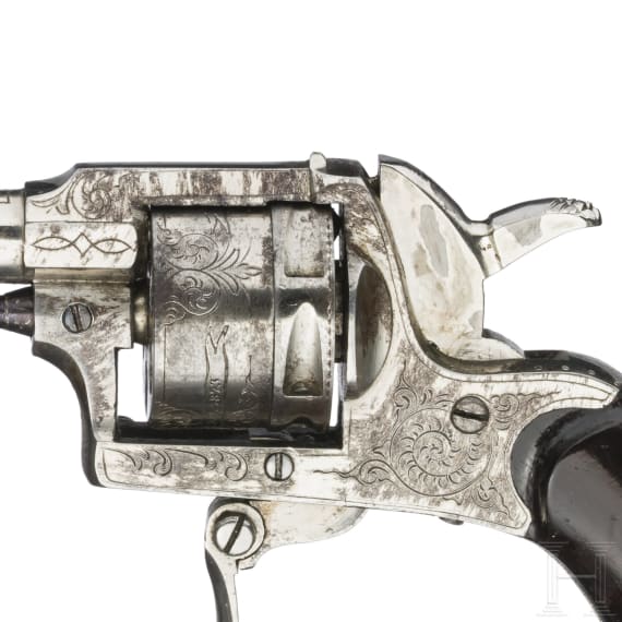 A cased Bulldog-Revolver by an unknown maker