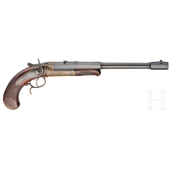 A target pistol by Felix Arnd, circa 1900