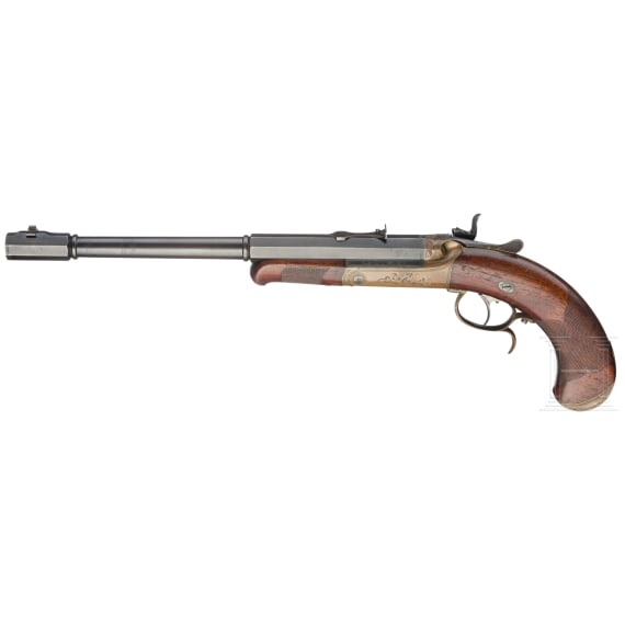 A target pistol by Felix Arnd, circa 1900