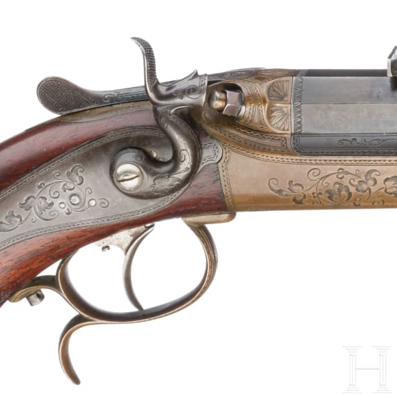 A target pistol by Felix Arnd, circa 1900
