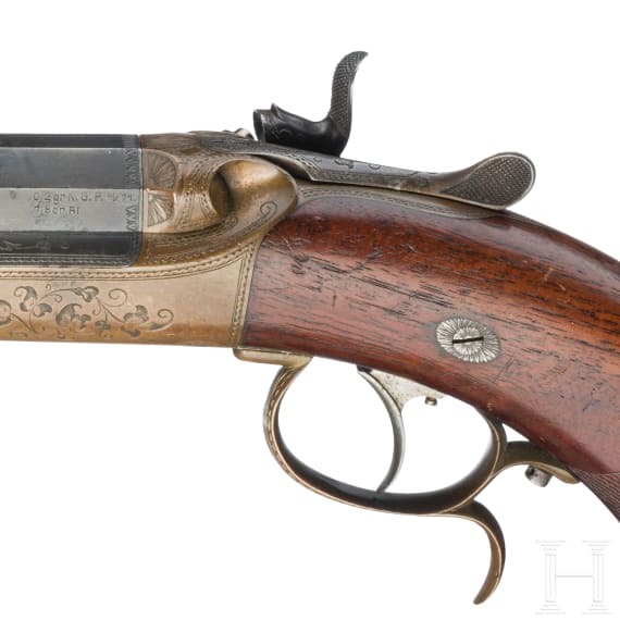 A target pistol by Felix Arnd, circa 1900