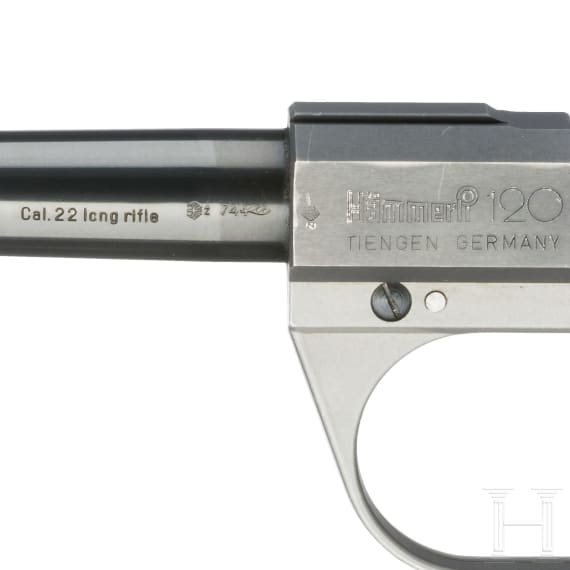 H&auml;mmerli Scheibenpistole Mod. 120