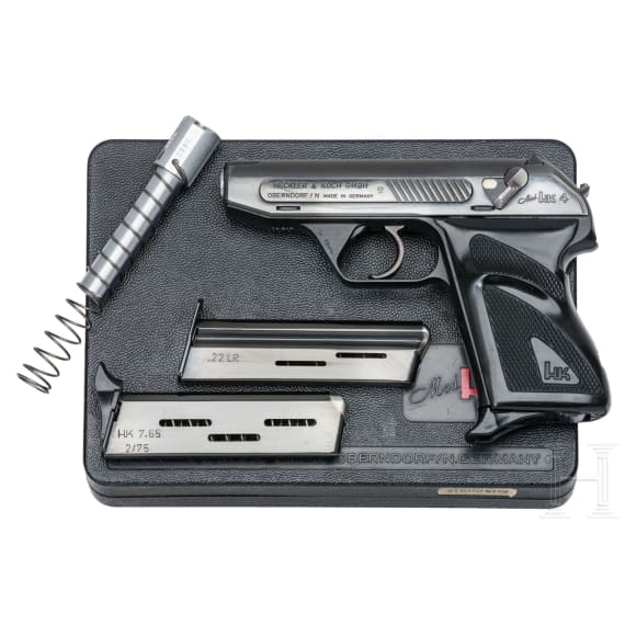 Heckler & Koch Mod. HK4 in Box, mit Wechsellauf