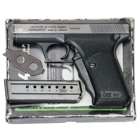 Heckler & Koch Mod. P 7, im Karton