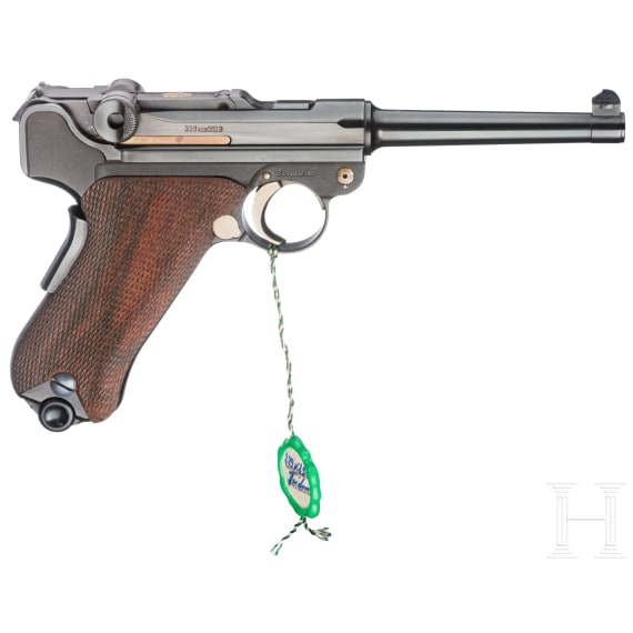 Mauser Erinnerungsmodell "75 Jahre Parabellum-Pistole K&ouml;nigreich Bulgarien", im Koffer