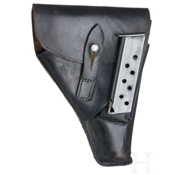 Walther (Zella-Mehlis) Mod. PP, graviert, mit Tasche