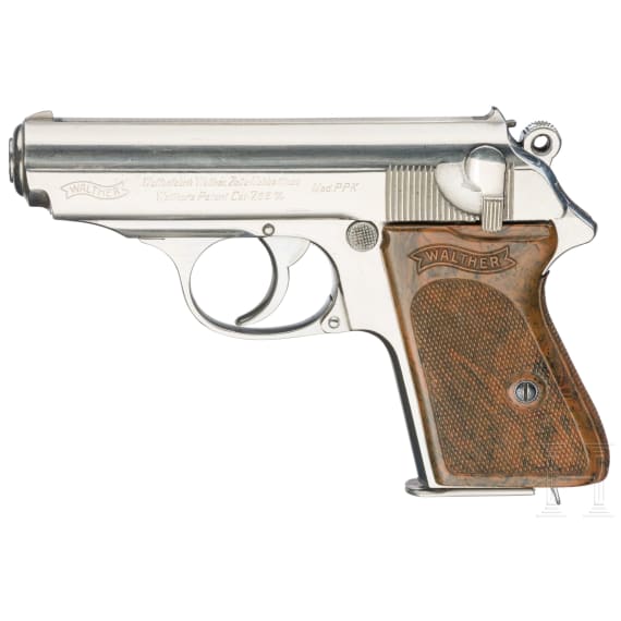 Walther (Zella-Mehlis) Mod. PPK, vernickelt