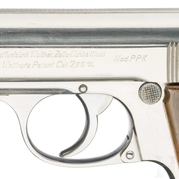 Walther (Zella-Mehlis) Mod. PPK, vernickelt
